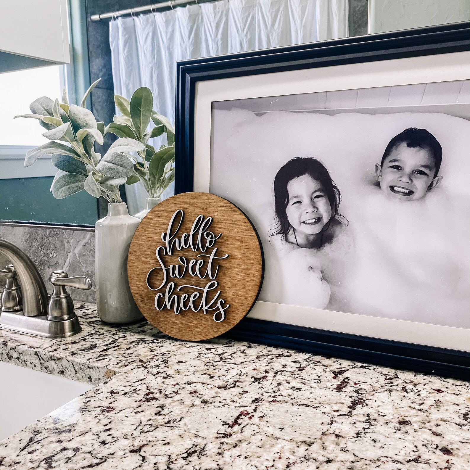 Hello Sweet Cheeks Laser Sign Engraved Sign 3D Sign | Etsy