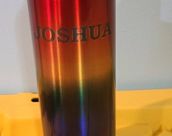 Personalize water bottle, kids water bottle, laser engraved water bottle, name water bottle