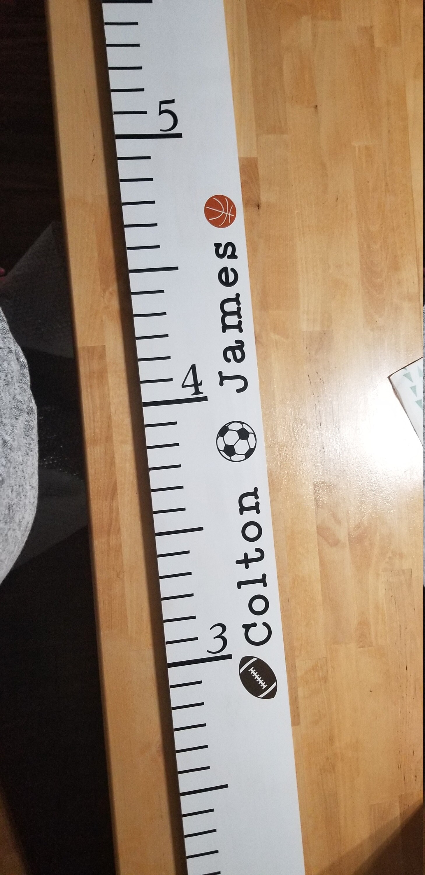 Personalized Wooden Growth chart, growth ruler, kids growth chart,  personalized growth chart, personalized ruler, kids ruler