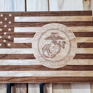 Laser engraved military flags, military flag