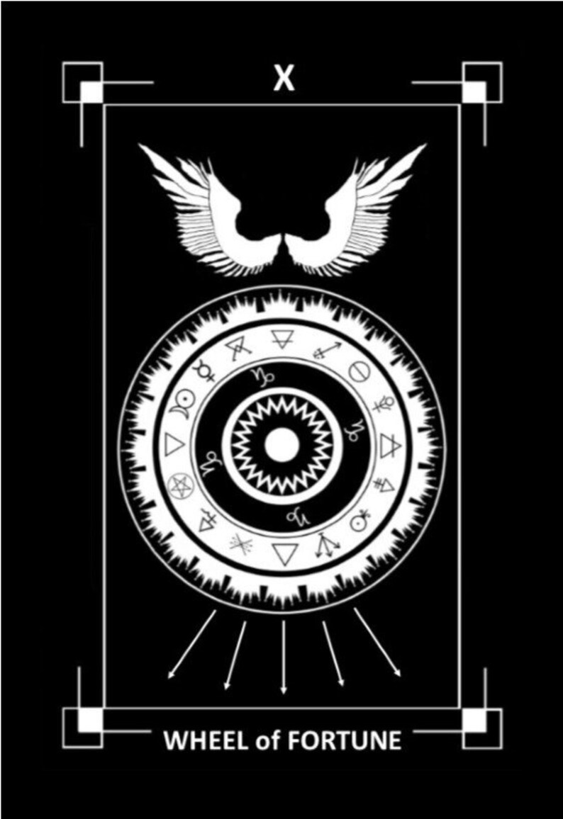 Dark Exact Tarot Card Prints Etsy