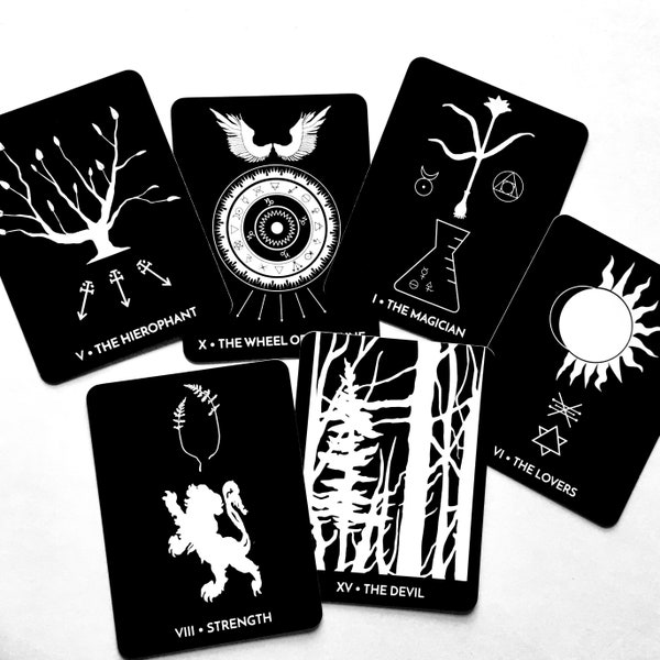 The Dark Exact Tarot Deck