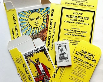 Replacement Booklets & Tuck Boxes for Vintage Tarot Decks