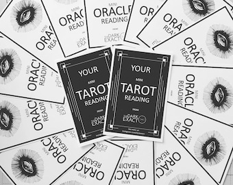 Mini Tarot and Oracle Reading Packs