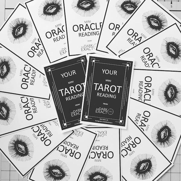 Mini Tarot and Oracle Reading Packs
