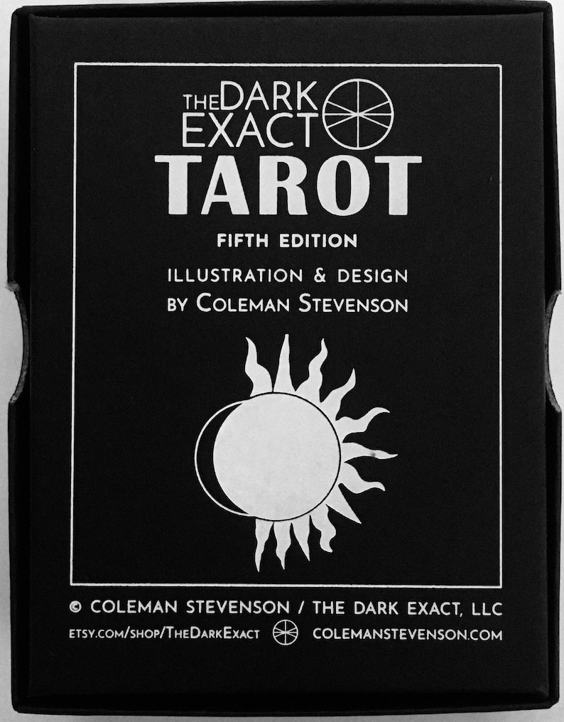 The Dark Exact Tarot Deck image 9