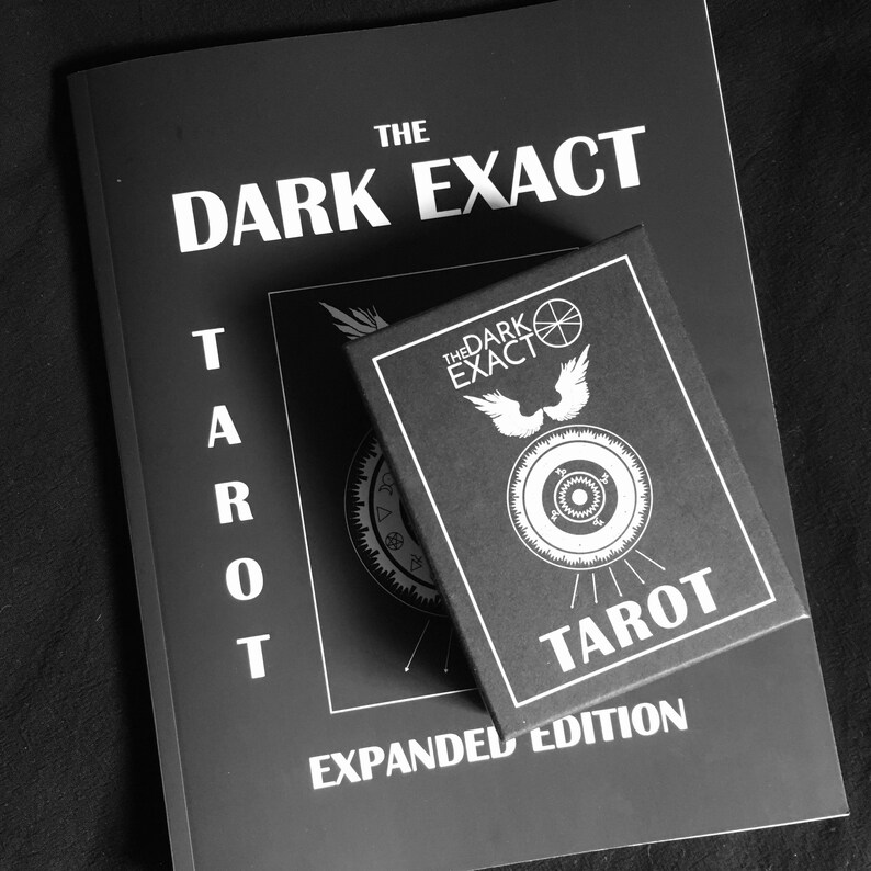 Dark Exact Tarot & Guidebook Combo Etsy