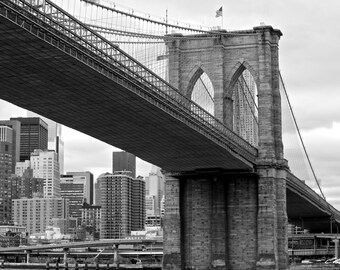 Underneath the Brooklyn Bridge