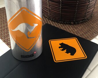 Reflective Animal Crossing Decal