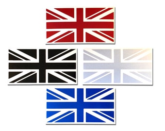 Reflective Union Jack Decal