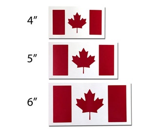 Reflective Canada Flag Decal