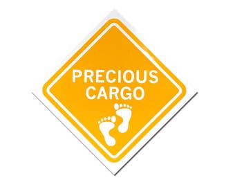 Reflective Precious Cargo Decal