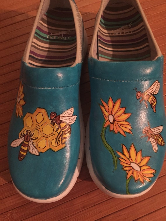 hand painted dansko clogs for sale