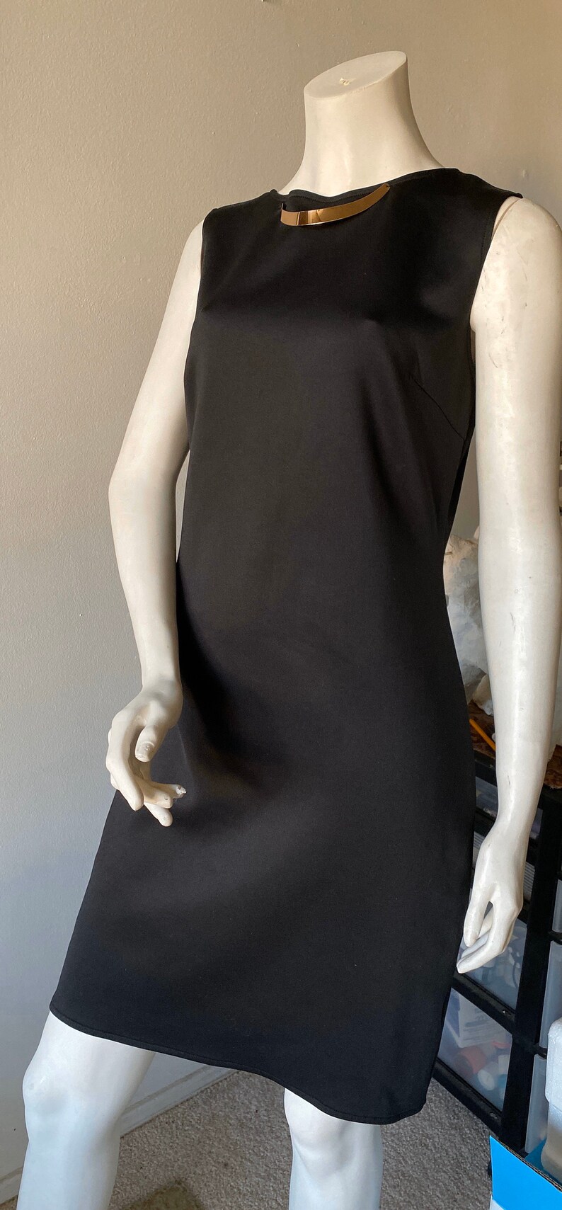 Little Black Cocktail Dress Tamnoon Woman M
