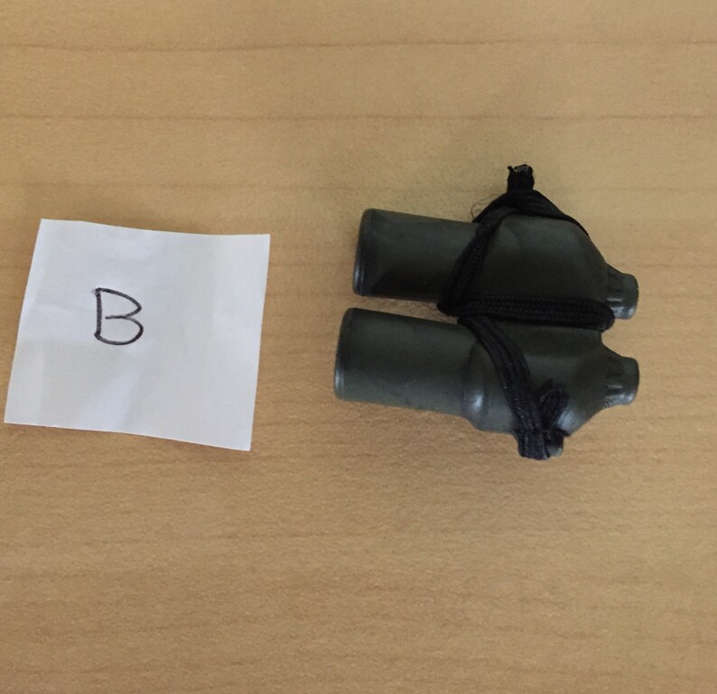 GI Joe Canteen Binoculars Walkie Talkie