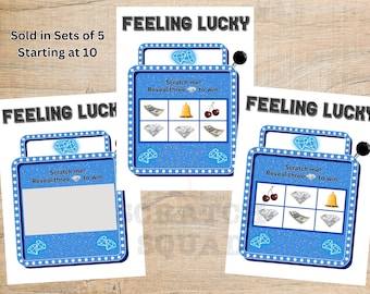 Casino Scratch Off Cards – Diamond Slot Machine, Adult Party Game