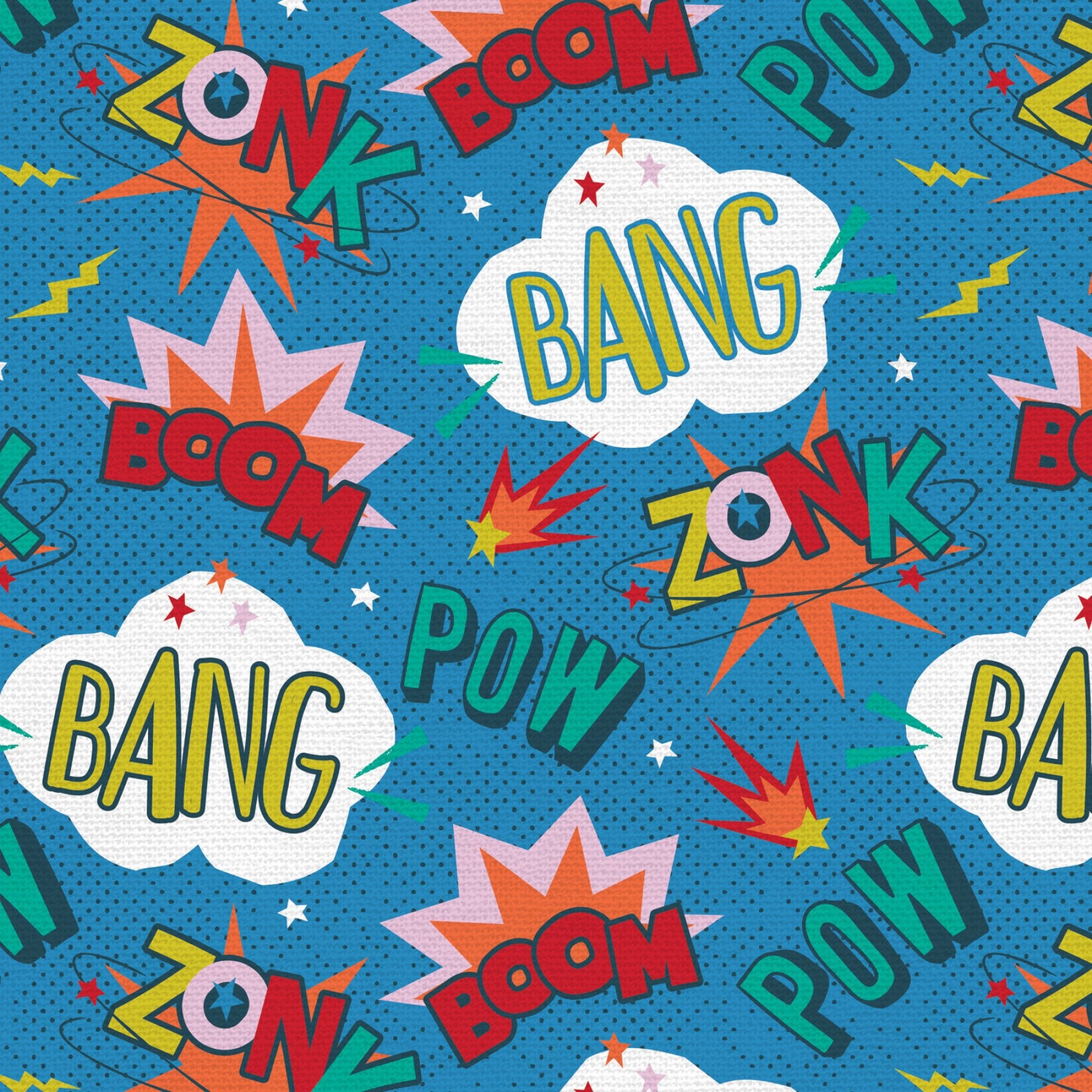 Super Hero Words Fabric by the Yard Boom Bang Zonk Pow - Etsy Singapore Super Hero Words Fabric by the Yard Boom Bang Zonk Pow - Etsy Singapore