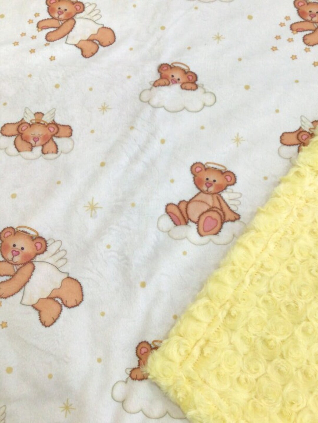 Etsy handmade baby blankets clearance