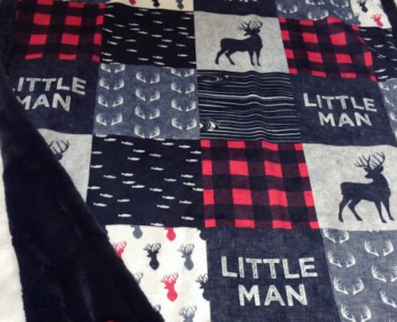 Buffalo plaid baby blanket hotsell