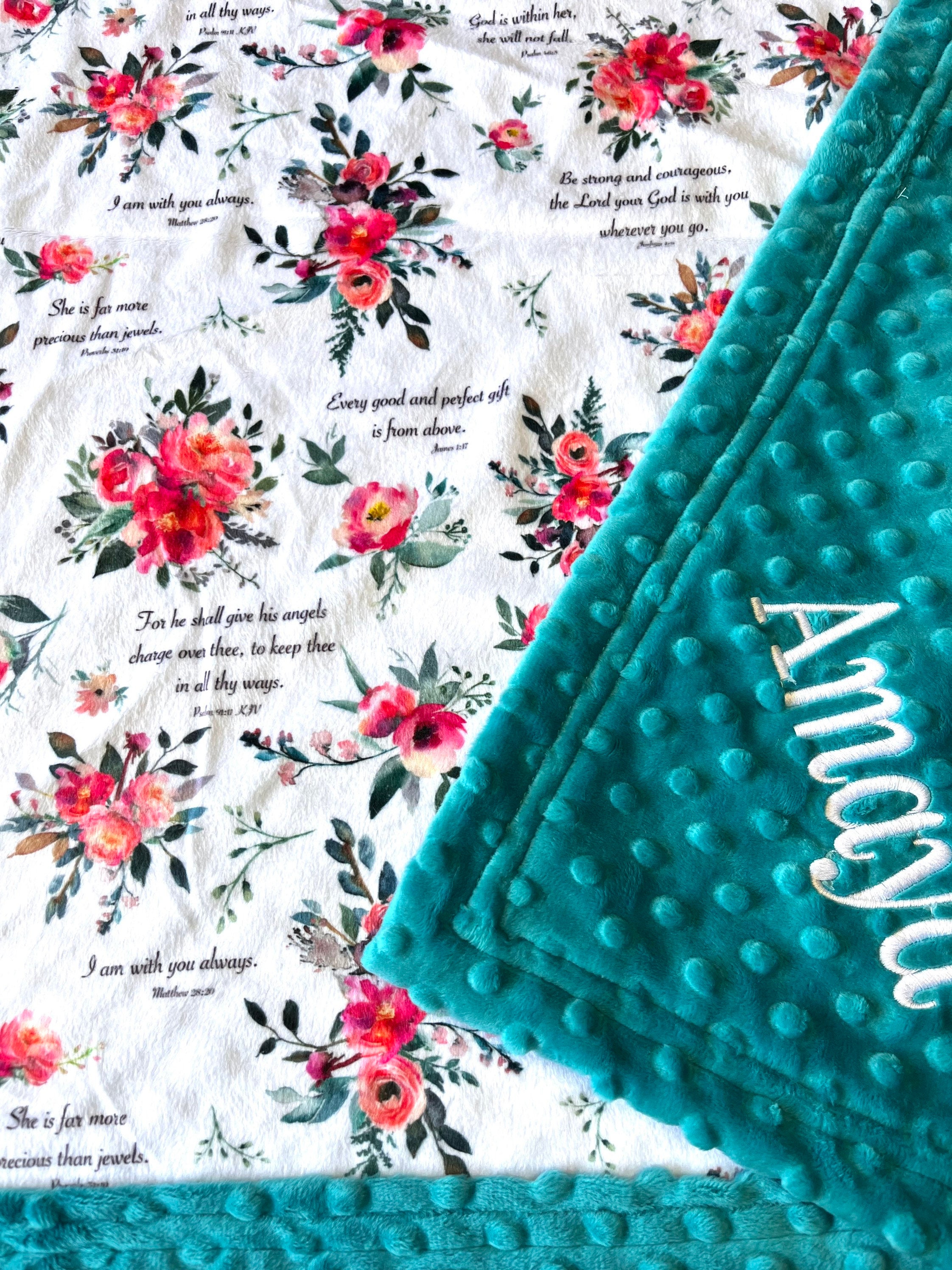 personalized scripture blanket