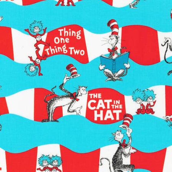 Robert Kaufman Fabrics Dr. Seuss Quilting Squares, 5-Inch