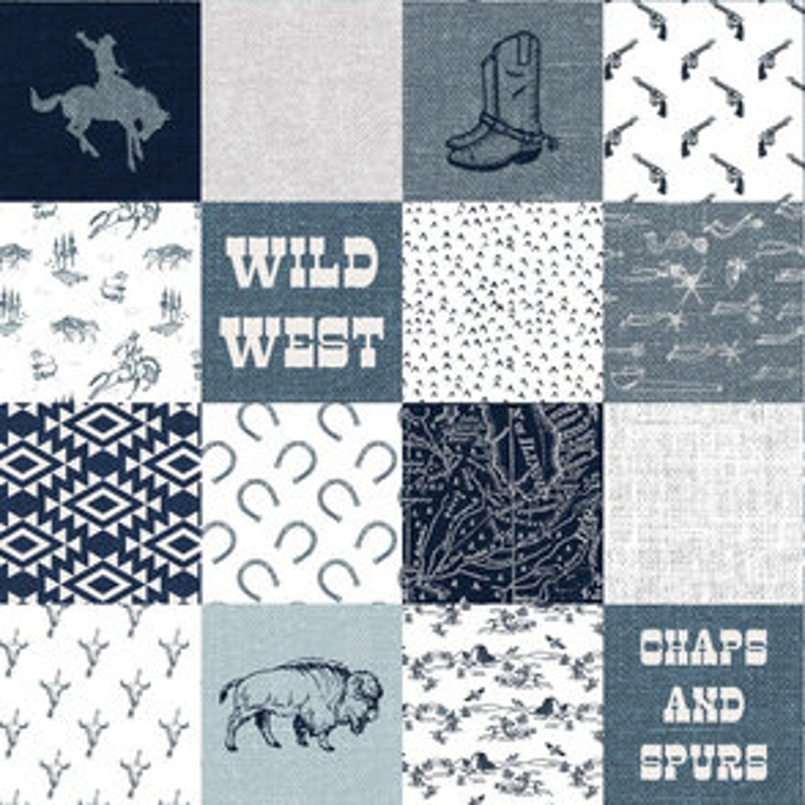 Cowboy Blanket Personalized Baby Boy Blanket Western Theme Etsy