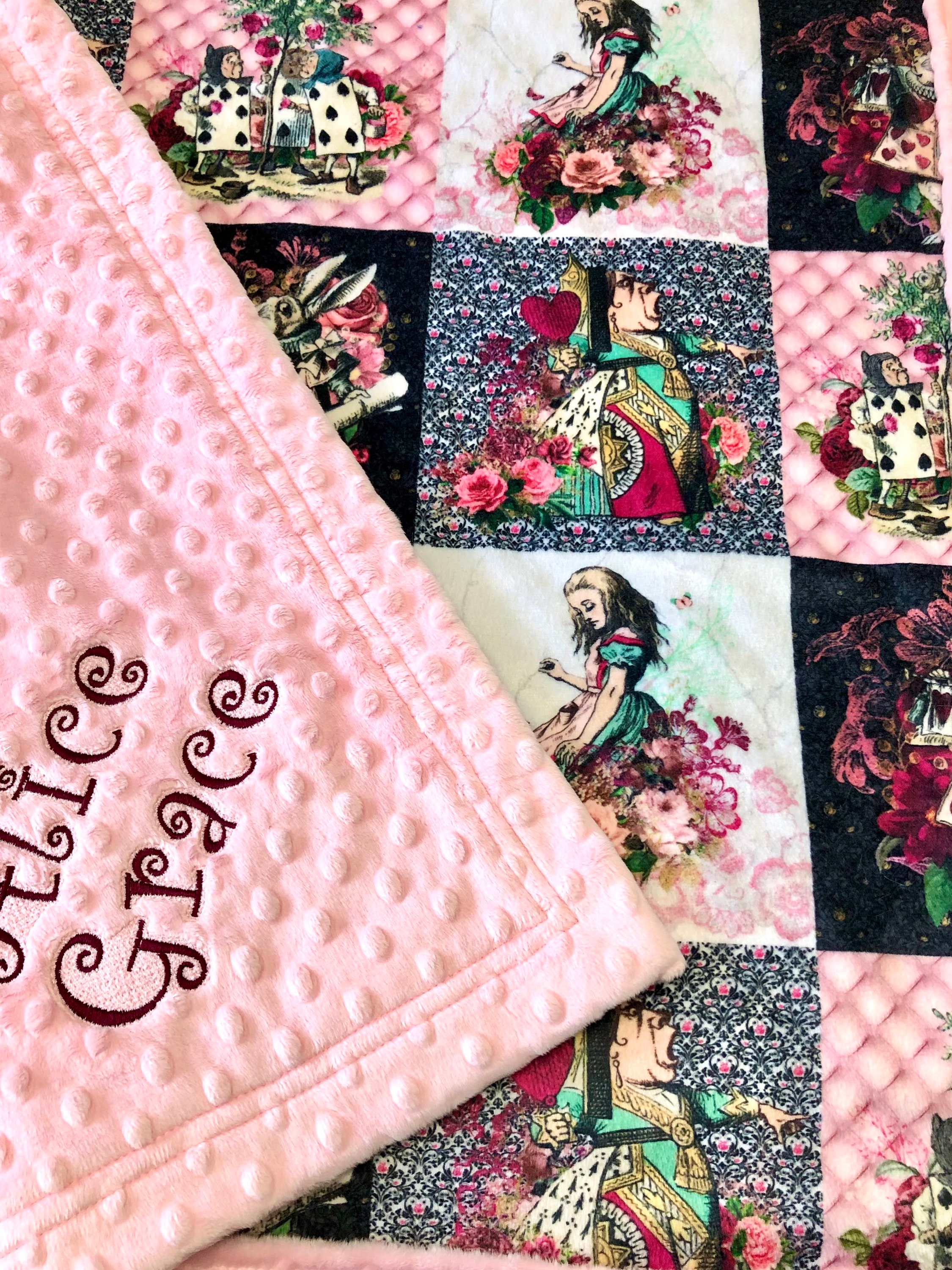 Alice im Wunderland Decke Baby Mädchen Kinder Erwachsene | Etsy