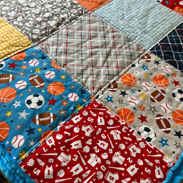 Baseball Quilt Kit Etsy