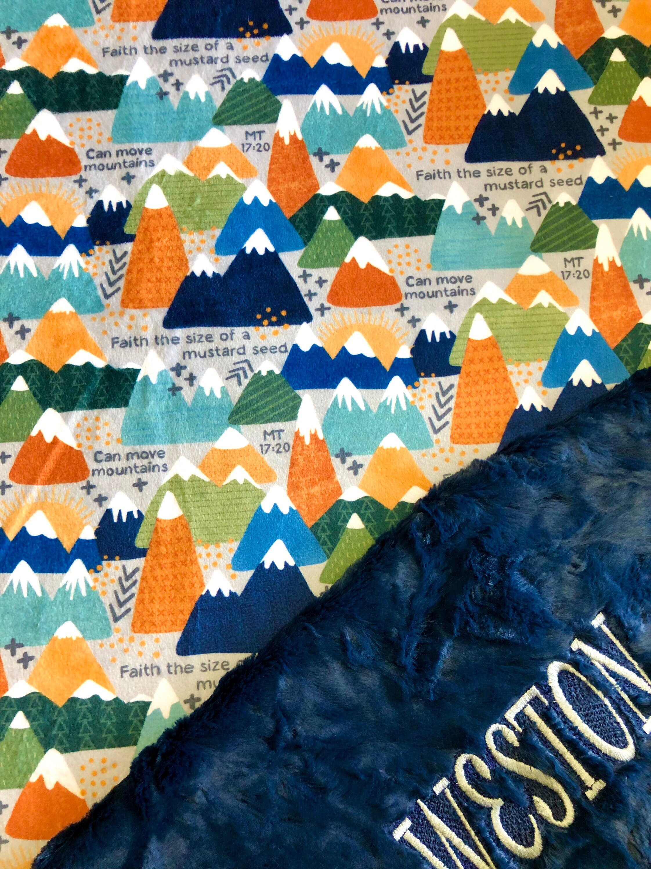 Mountain Minky Etsy