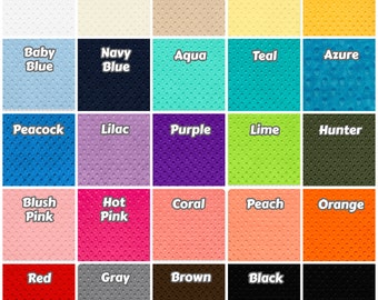Large Minky Squares, Cuddle fabric, 12.5 x 12.5 inches,Shannon Fabrics, sewing craft supply,stuffie plushie stuffed animal, rag quilt swatch
