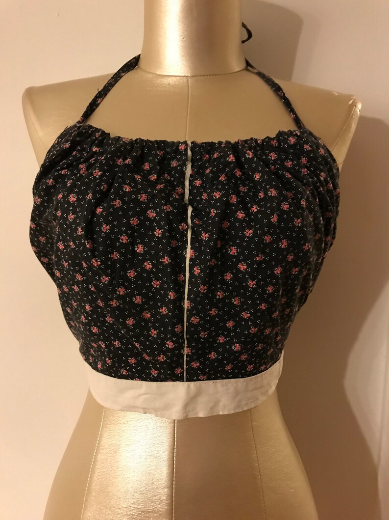 1940s-1950s cotton sun top