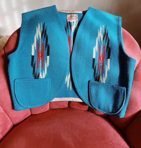 1950s RARE Chimayo Vest