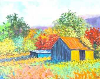 Barn in Nelson County near Crozet Va