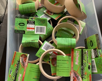 Calvas 2pcs/lot Wholesale Natural Unfinished Thin Wooden Bangles Bracelet for Painting Width 23mm 40mm K04477 Color: Style 1 23mm Calvas 2pcs/lot Wholesale Natural Unfinished Thin Wooden Bangles Bracelet for Painting Width 23mm 40mm K04477 Color: Style 1 23mm