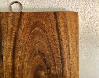Handmade Wooden Cutting Board / Kitchen / Chopping Board / Rustic / Cooking Essentials / Nature / Boho Hipster / Traditional Carpentry India