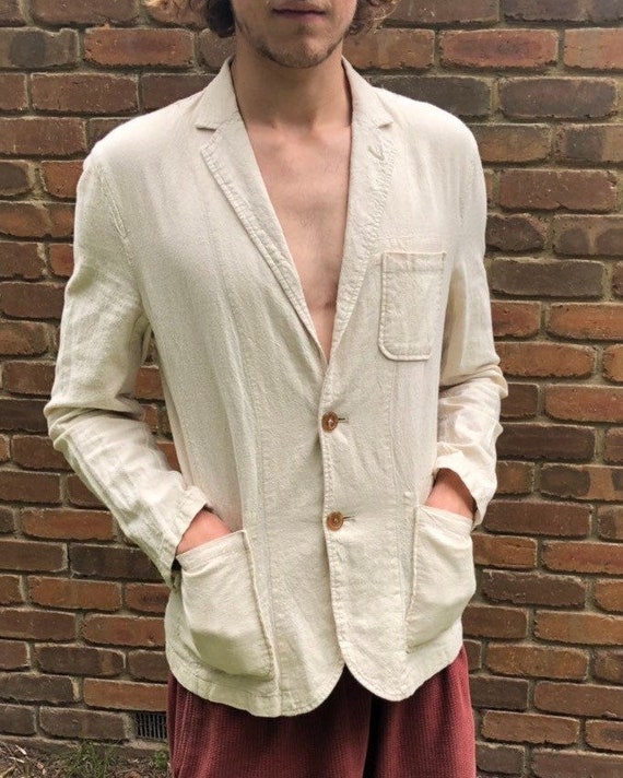 JAPANESE BEIGE LINEN Blazer