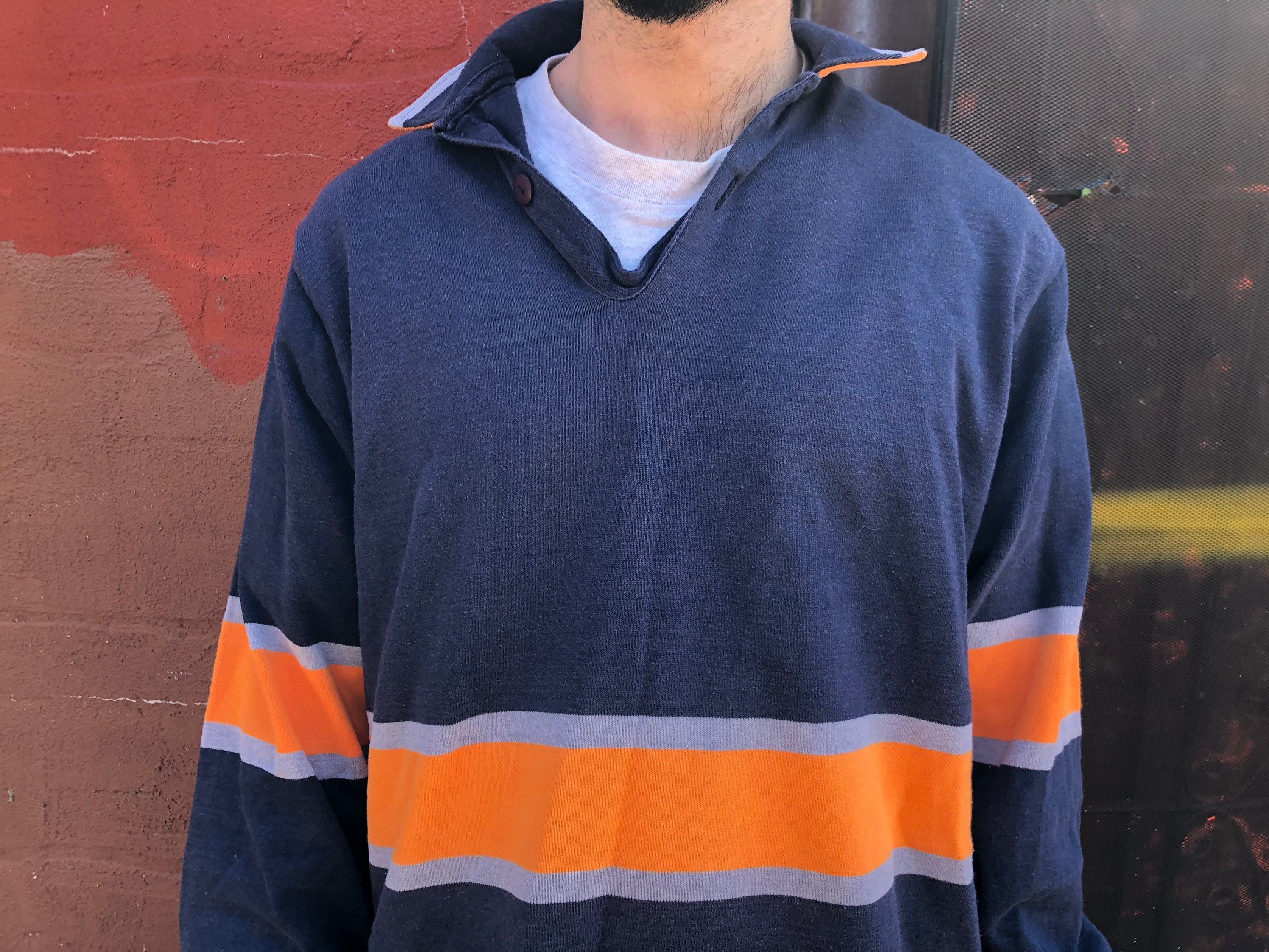 Vintage Rugby Jumper / 90s / Urbano / Old School / Boyfriend Etsy España