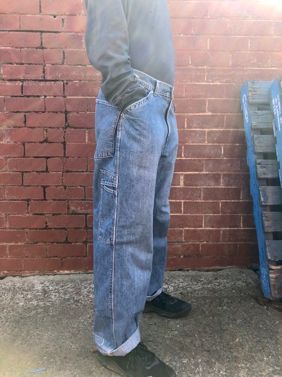 Vintage Timberland Jeans 90s Carpenter Work Painter Denim