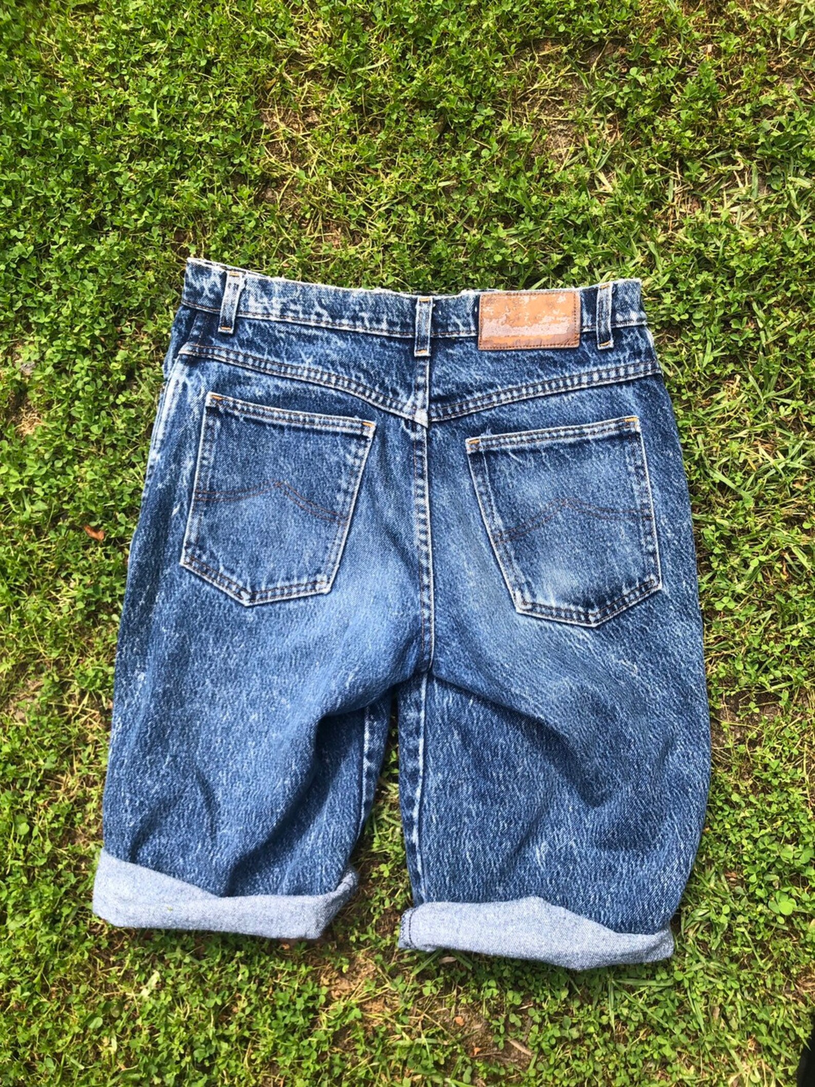 VINTAGE 80s Bugle Boy Denim Shorts / Original Bugle Boy / Boho Etsy