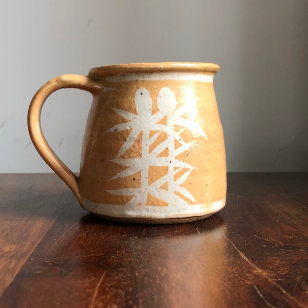 Handmade Ceramic Mug / Mocha Mug / Homeware / Boho Hipster / Camping / Travel / Coffee / Tea Cup / Hot Chocolate / Morning Mug / India Craft