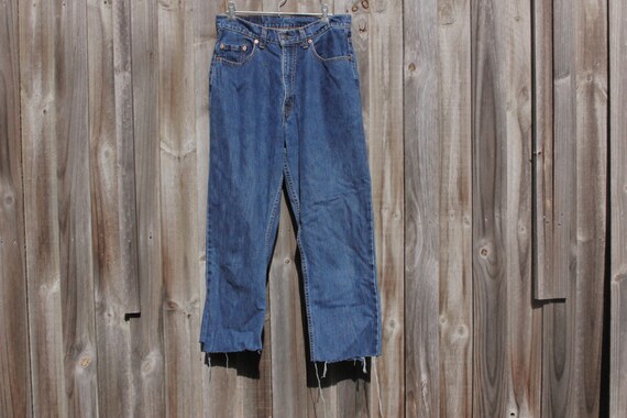 levi's dark denim jeans