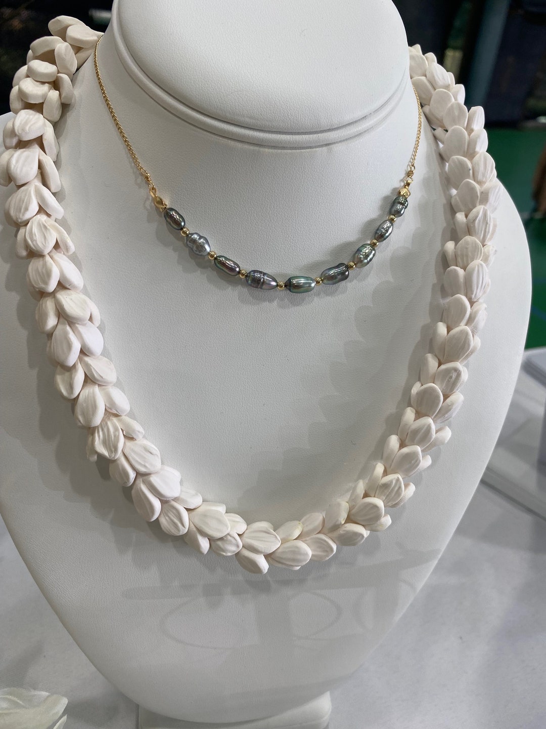 Sweet Hawaiian Pikake Lei Necklace Etsy