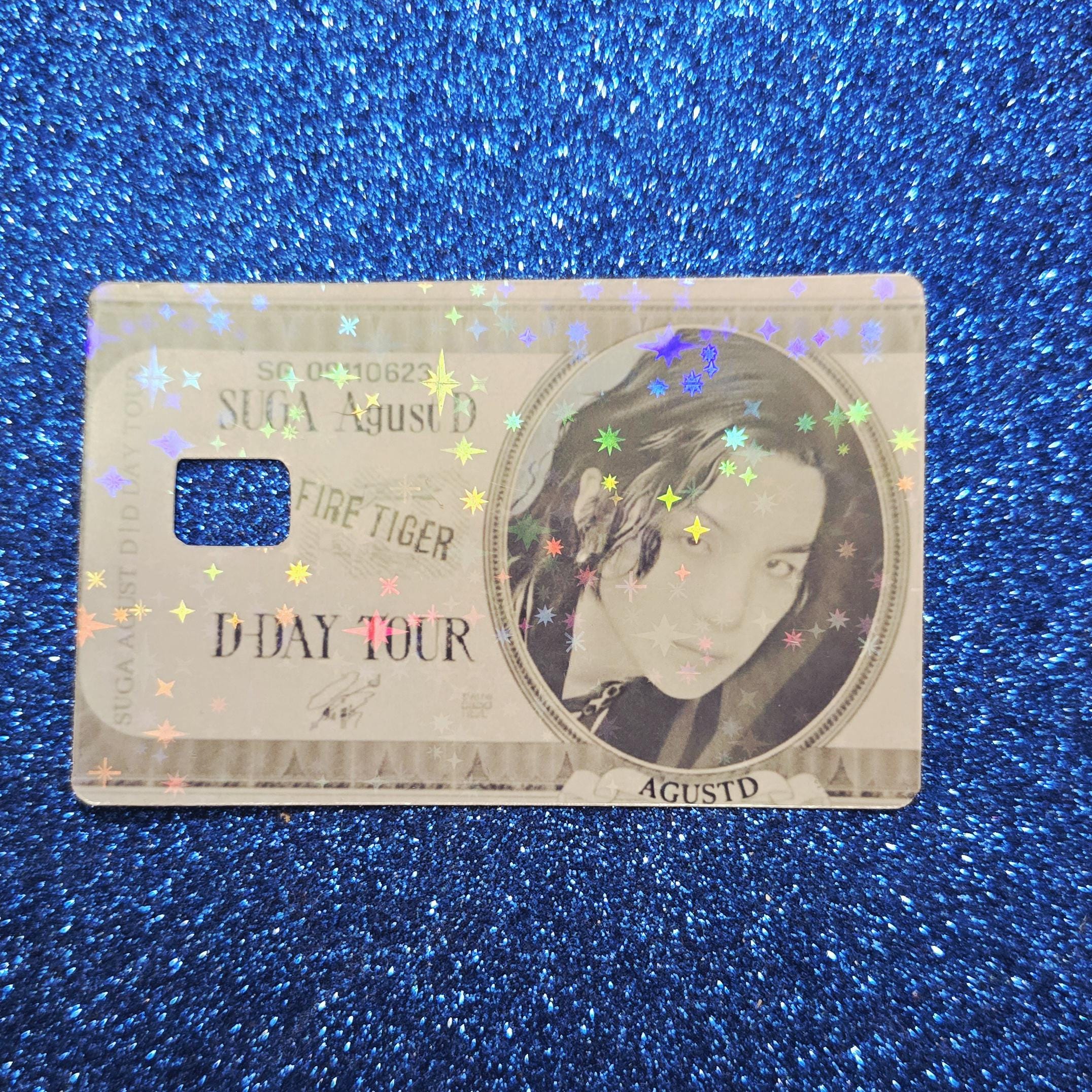 Bts Jimin Credit Card Skin - Etsy