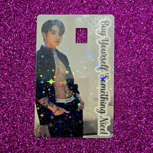 Bts Jimin Credit Card Skin - Etsy