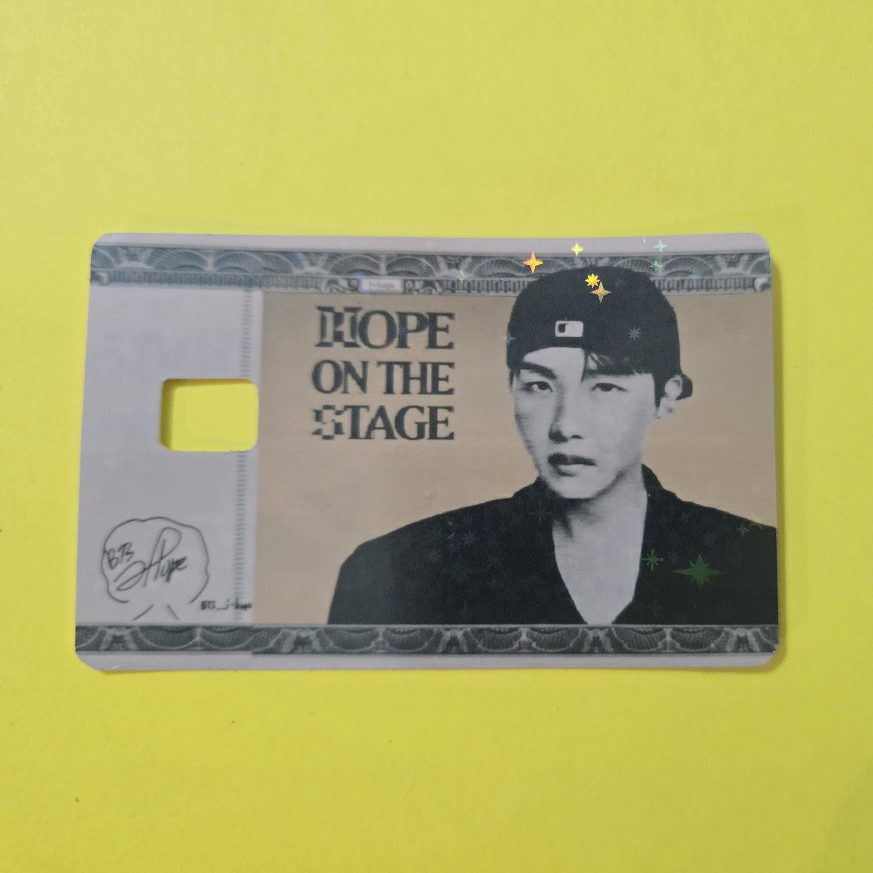 Bts Jimin Credit Card Skin - Etsy