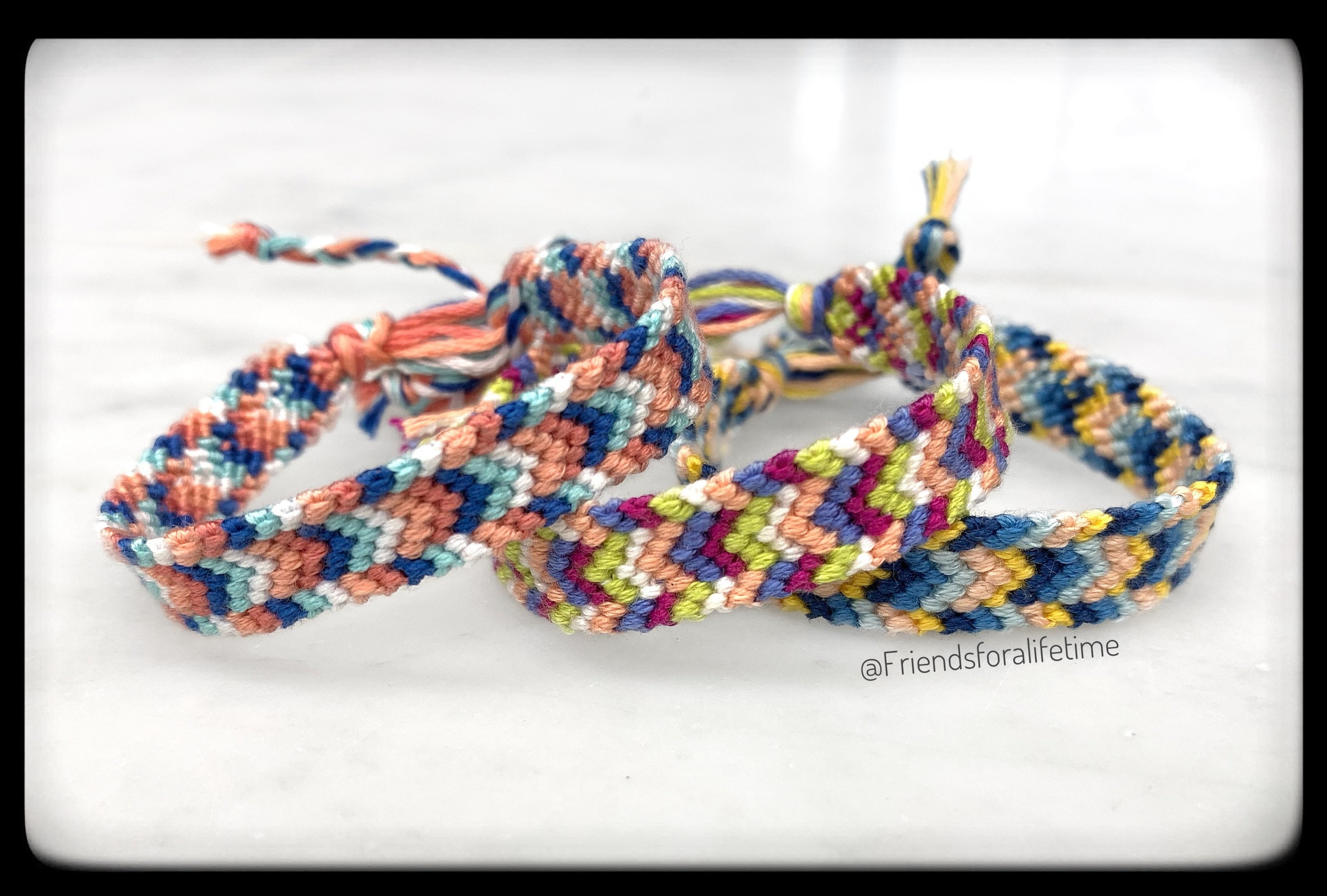 How to Diamond & X Friendship Bracelets