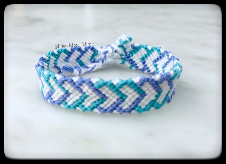 Half n Half Heart Friendship Bracelets Valentines Day Love Etsy