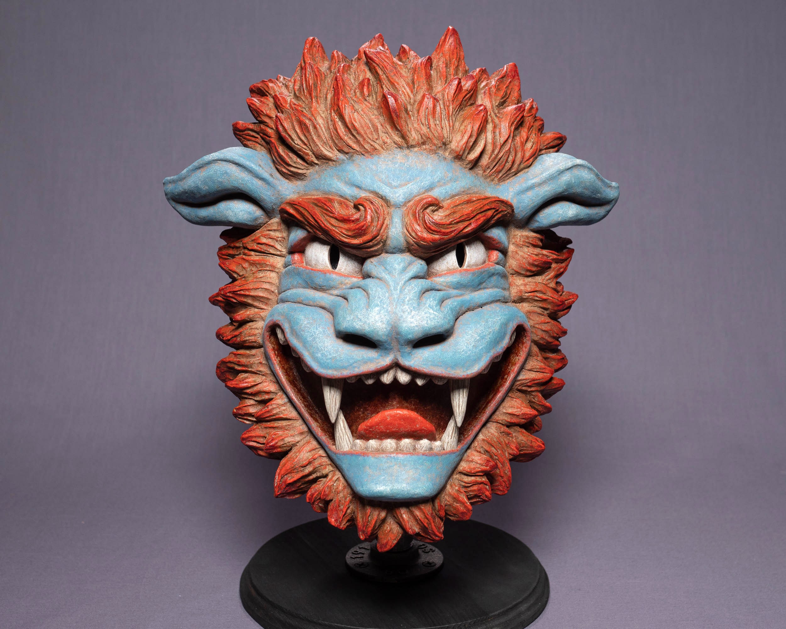 獅子のマスク　ハンドメイド 獅子のマスクハンドメイド