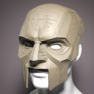 Dishonored 2 Karnaca Overseer Mask for Costume or Cosplay - DIY Cold-Cast Brass - Hand-made Resin Cast