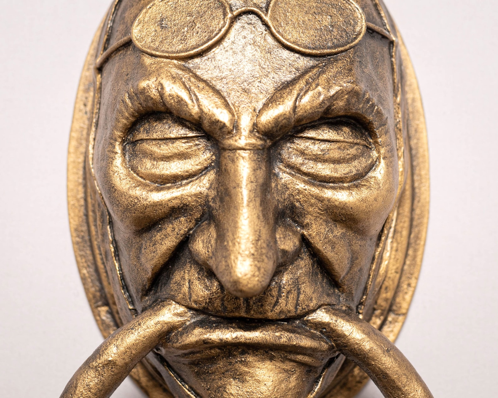 Jacob Marley Door Knocker Replica Faux Metal Finish A - Etsy